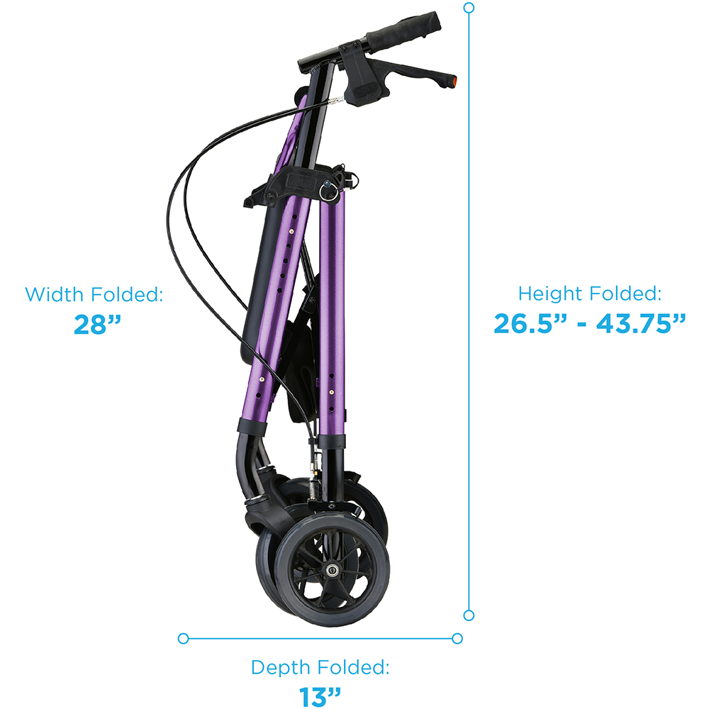 STAR HD ROLLATOR PURPLE